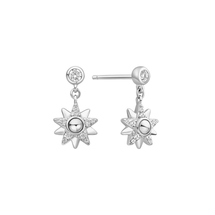 Ania Haie Sunburst Dangle Stud Earrings