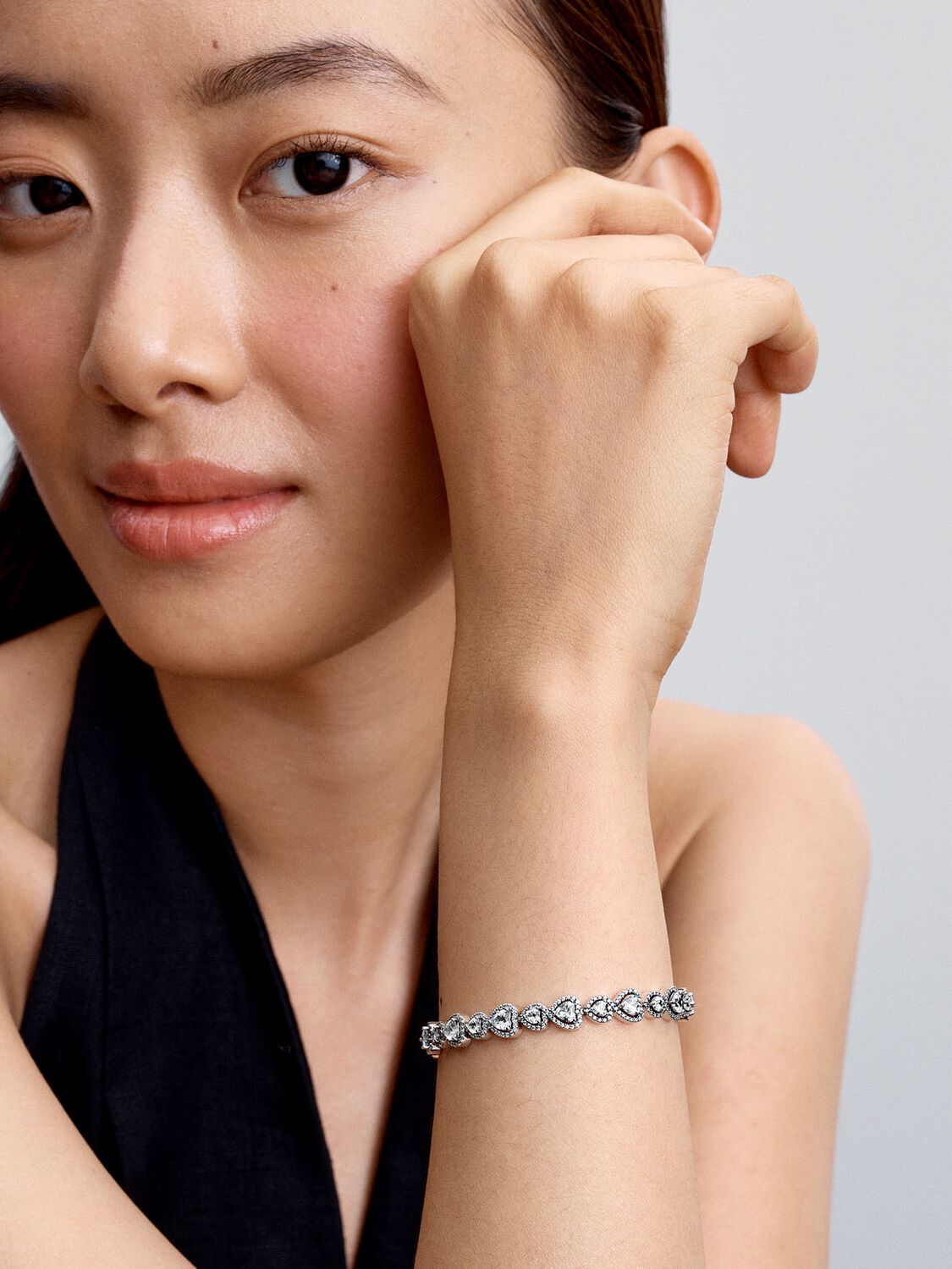 Pandora Halo Hearts Bracelet