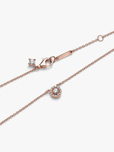 Pandora Round Pavé Halo Pendant Necklace