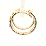9 Carat Yellow Gold Huggie Diamond Earring
