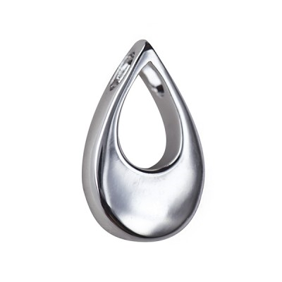 S/S Teardrop Memorial Pendant