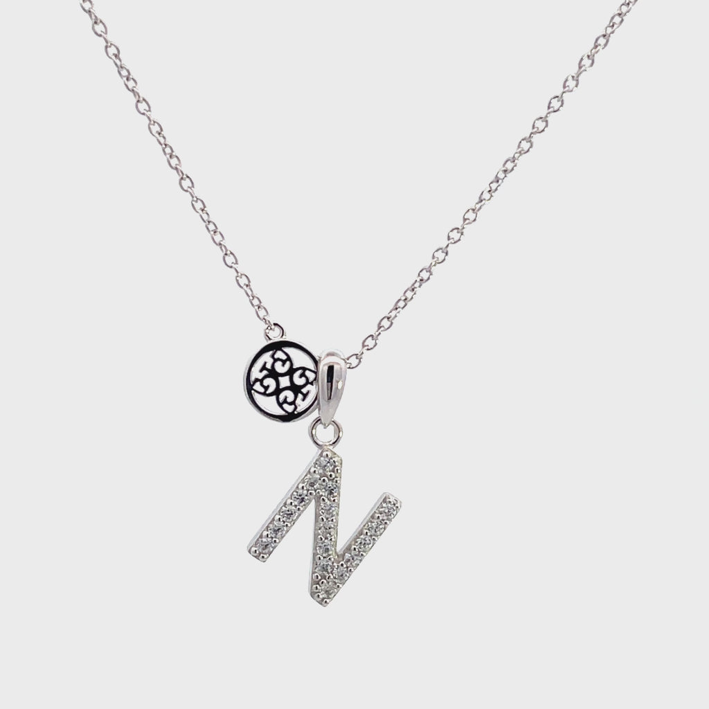 Georgini Luxury Letters A Initial Pendant