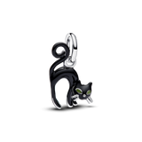 Pandora Black Cat Dangle Charm