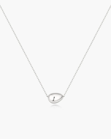 Ania Haie Gold-Plated Sterling Silver Organic Dome Pebble Necklace