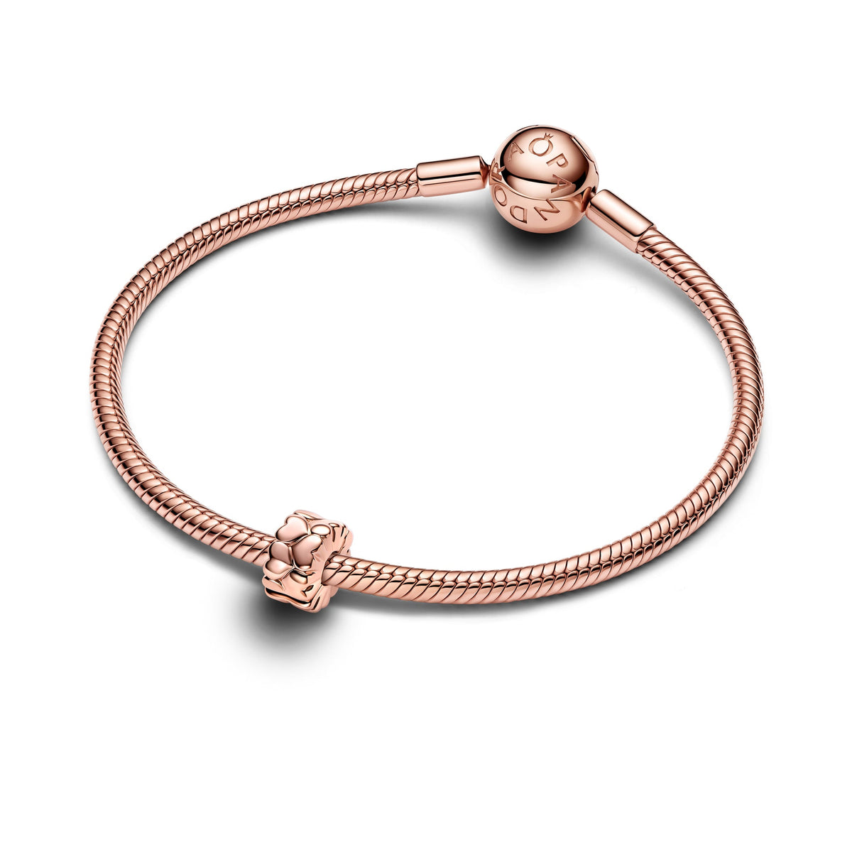 Pandora Heart Pattern Clip Charm