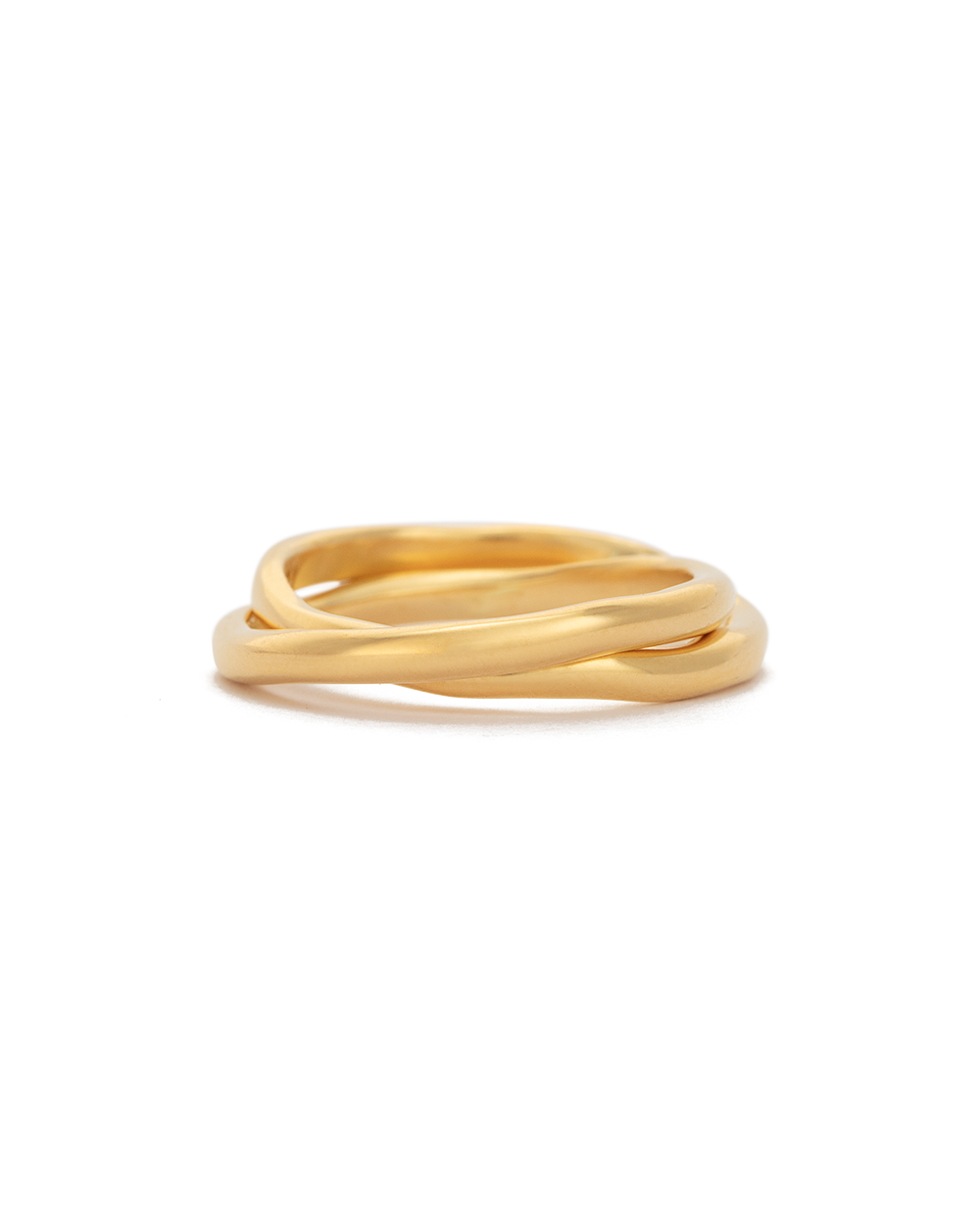 Kirstin Ash 18k Gold Vermeil Botanica Double Ring