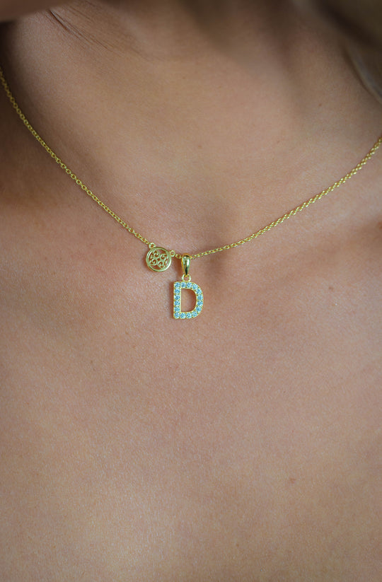 Georgini Luxury Letters A Initial Pendant