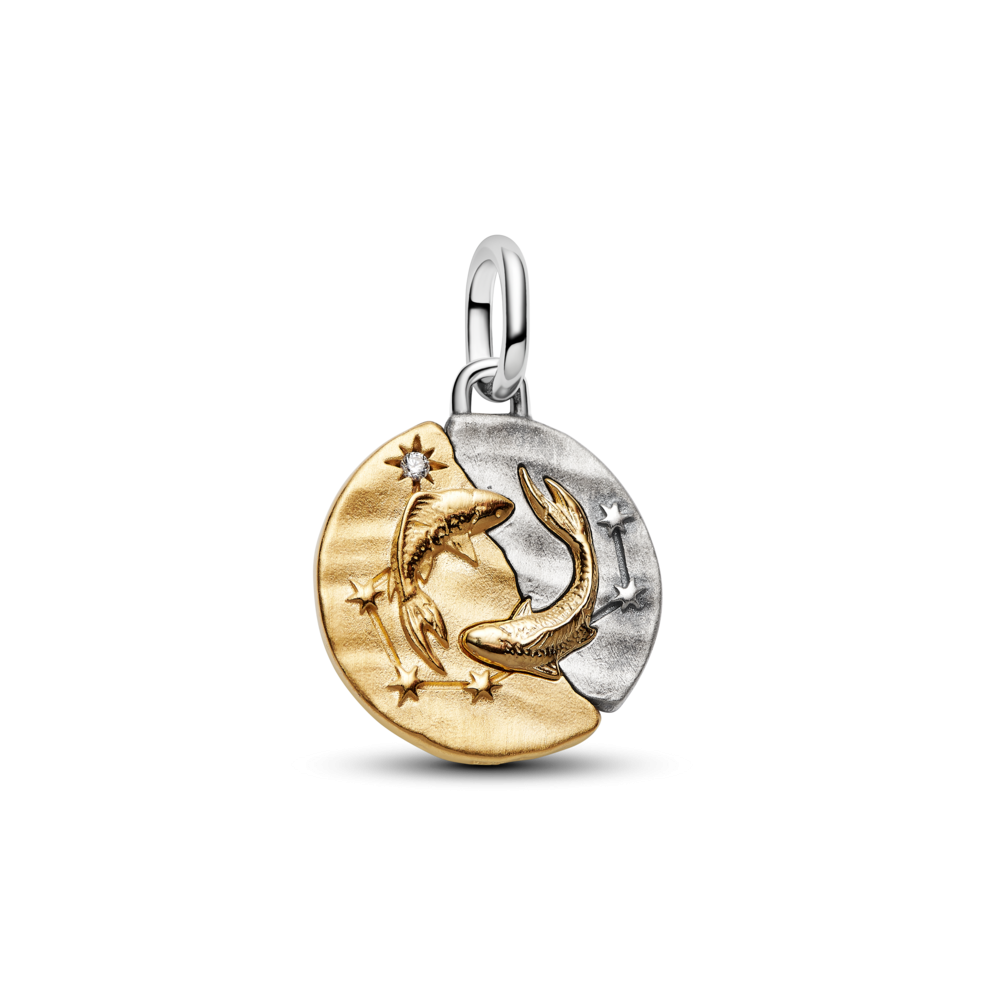 Pandora Pisces Zodiac Medallion Charm