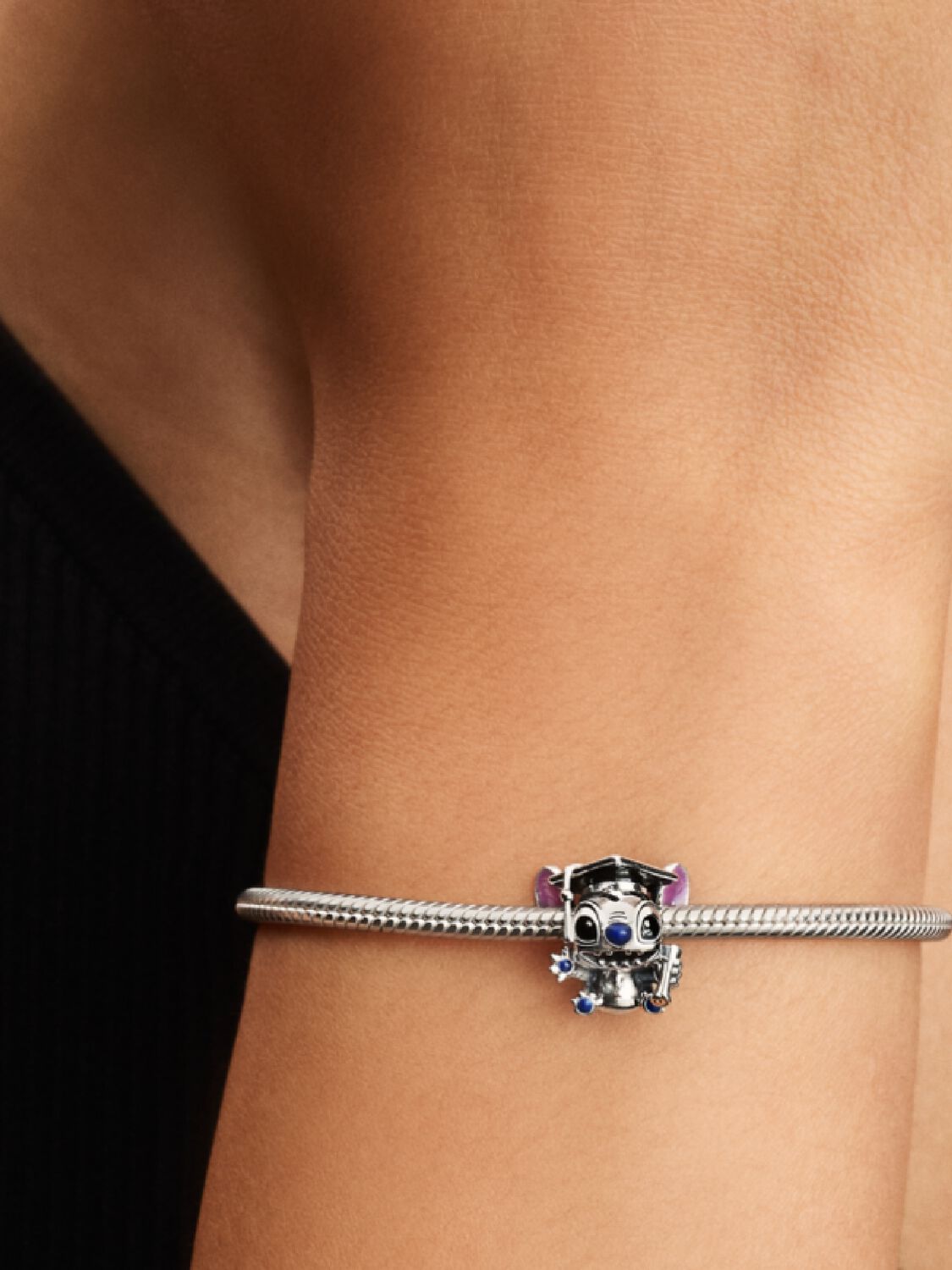 Pandora Disney Stitch Graduation Charm