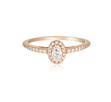 Georgini Aurora Glow Ring Silver Size 9