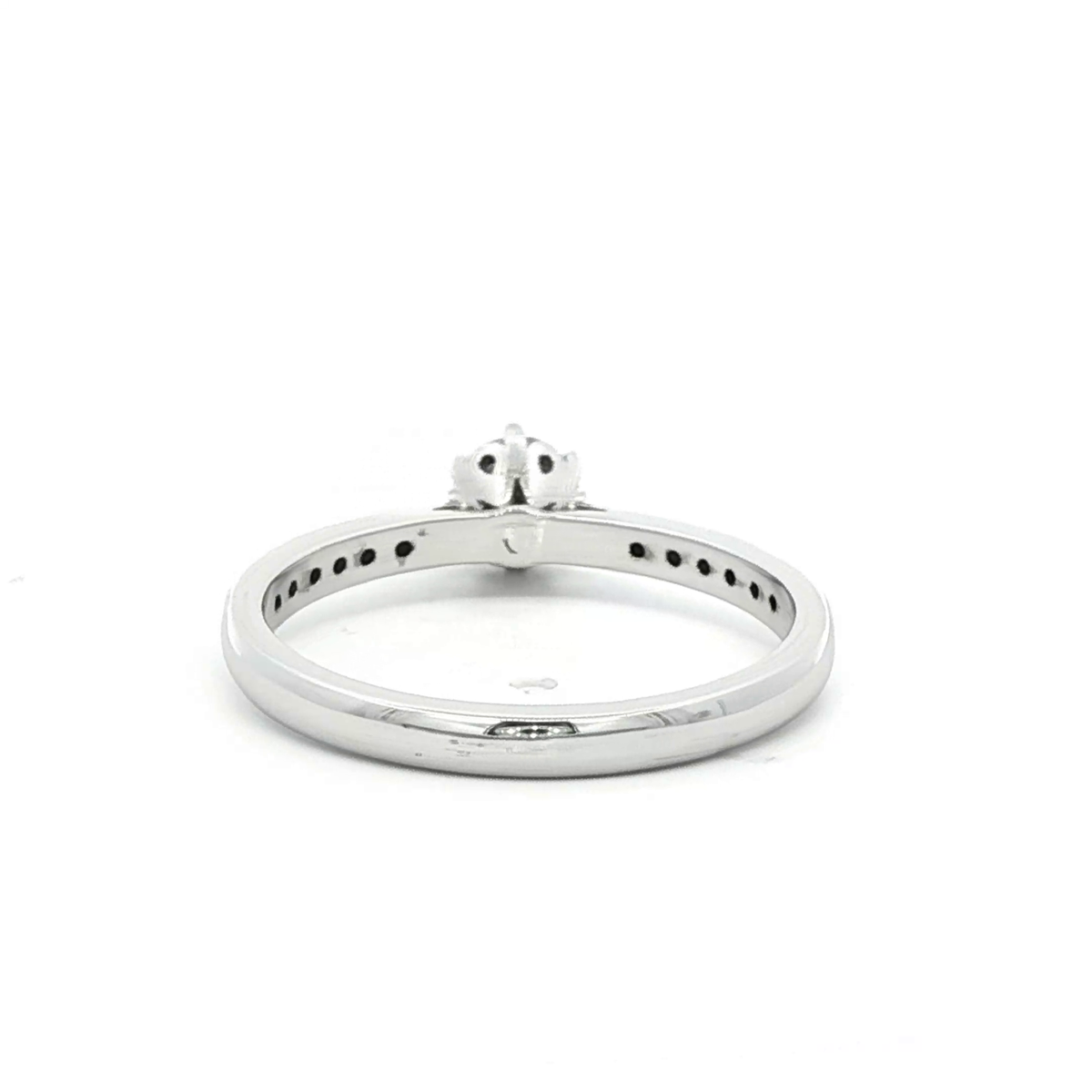 Multi Set Diamond in White Gold Ring