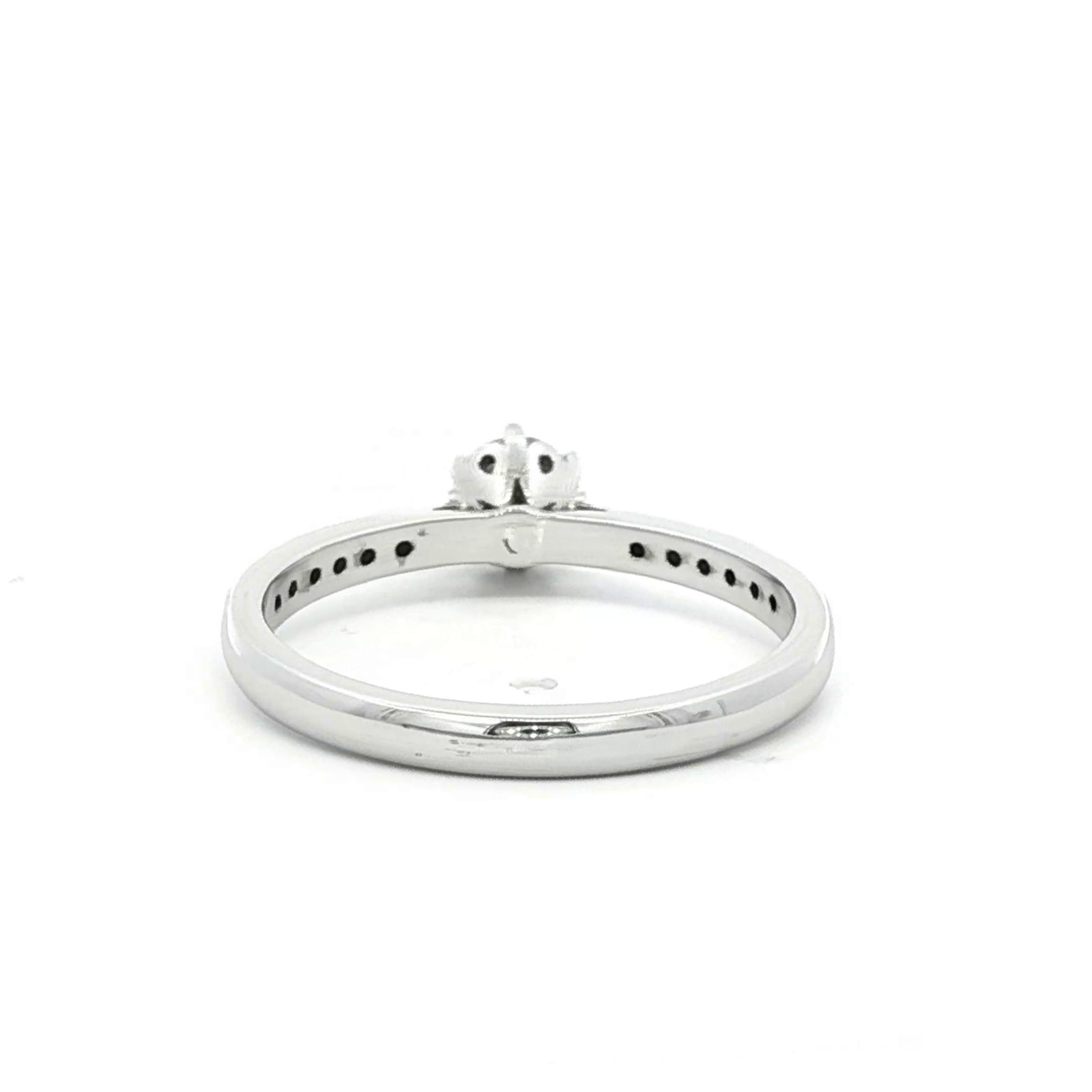 Multi Set Diamond in White Gold Ring