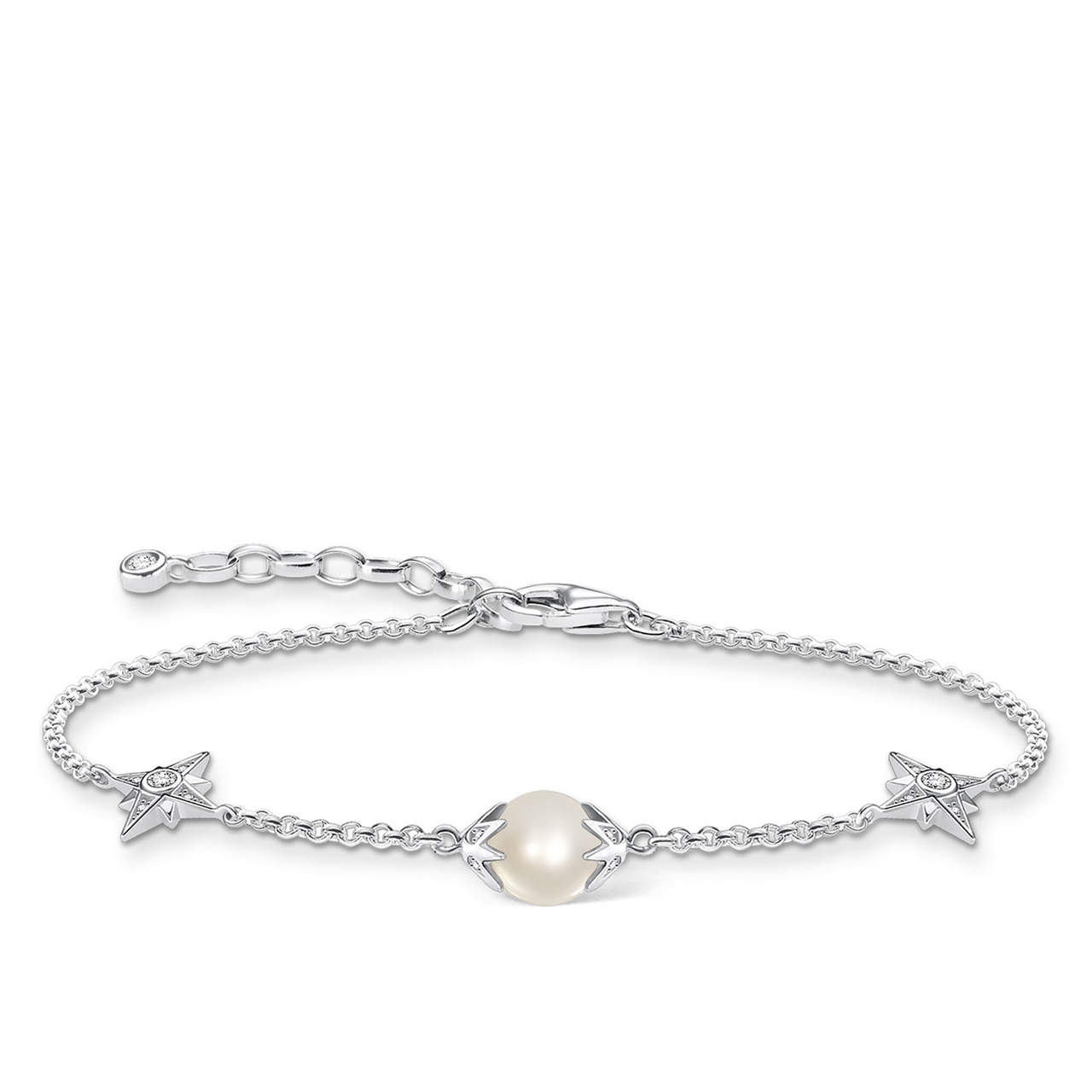 Thomas Sabo Pearl Bracelet 16-19cm