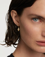 PDPAOLA Kate Silver Hoop Earrings