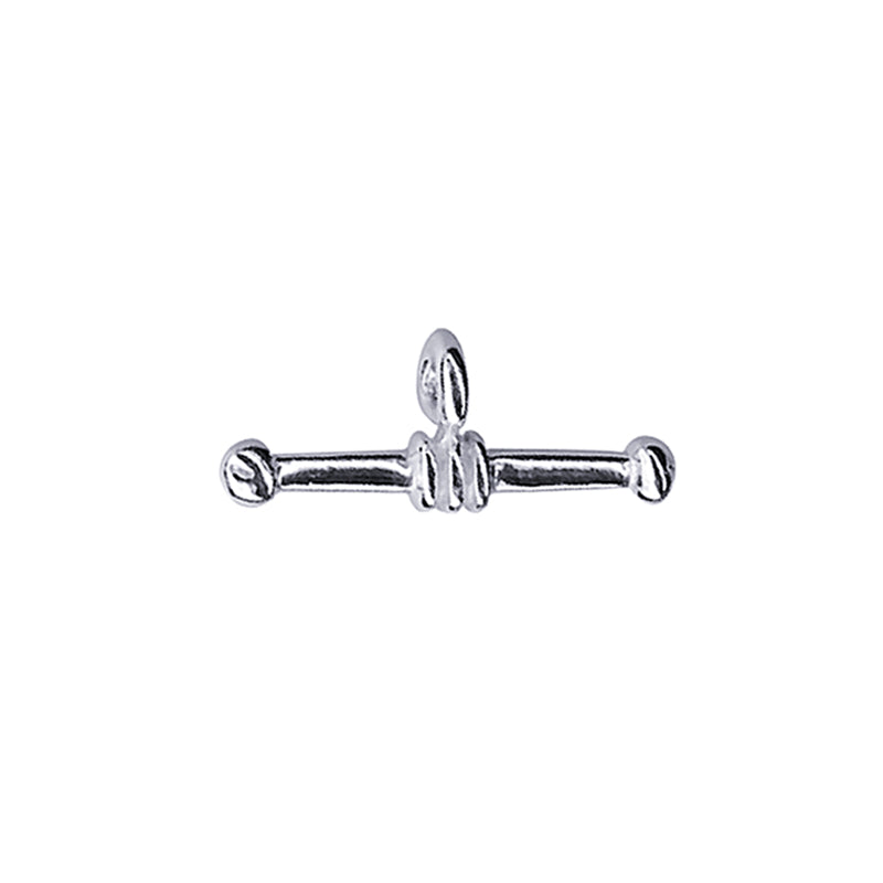 Sterling Silver 15mm T-Bar
