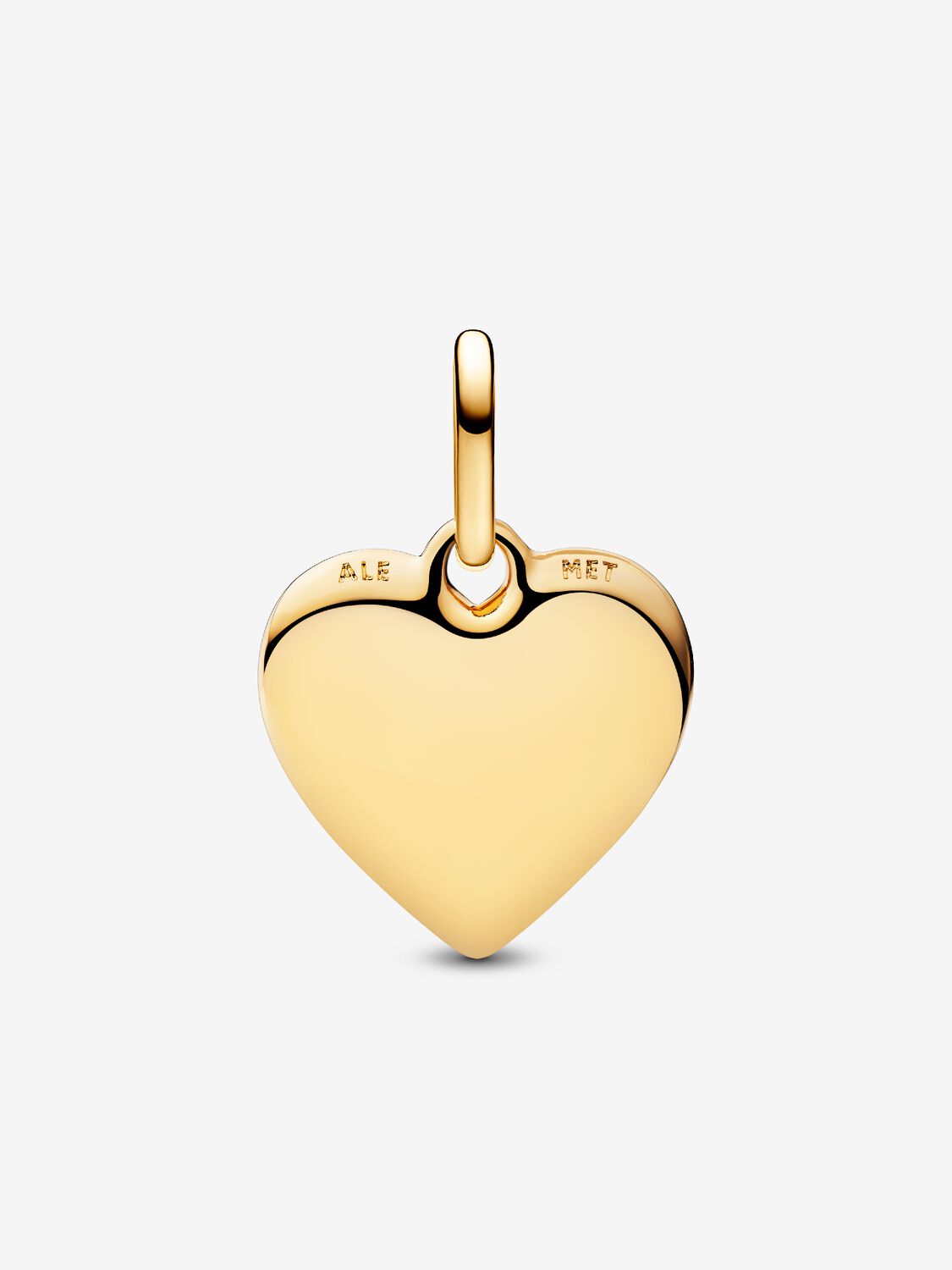 Pandora Engravable Heart Medallion Charm