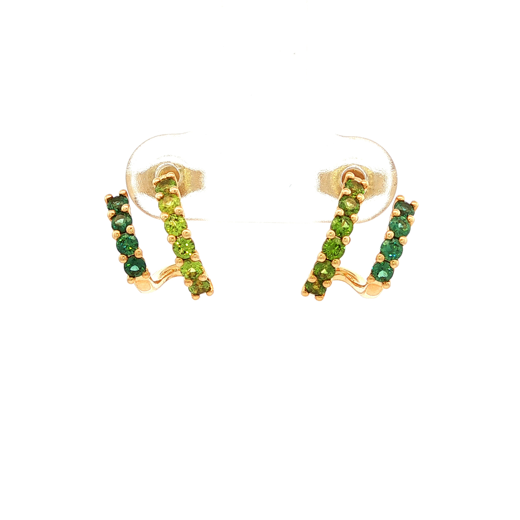 Scala Sapphire Earrings in Yellow Gold