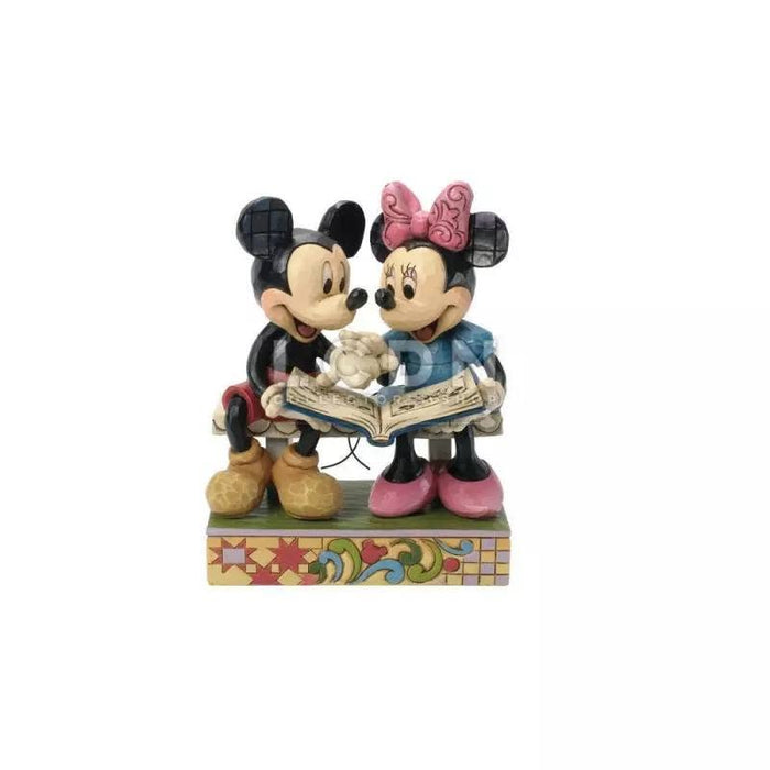 Enesco Disney Traditions – Sharing Memories (Mickey & Minnie Looking Photos) figurine
