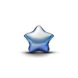 Pandora Blue Star Charm