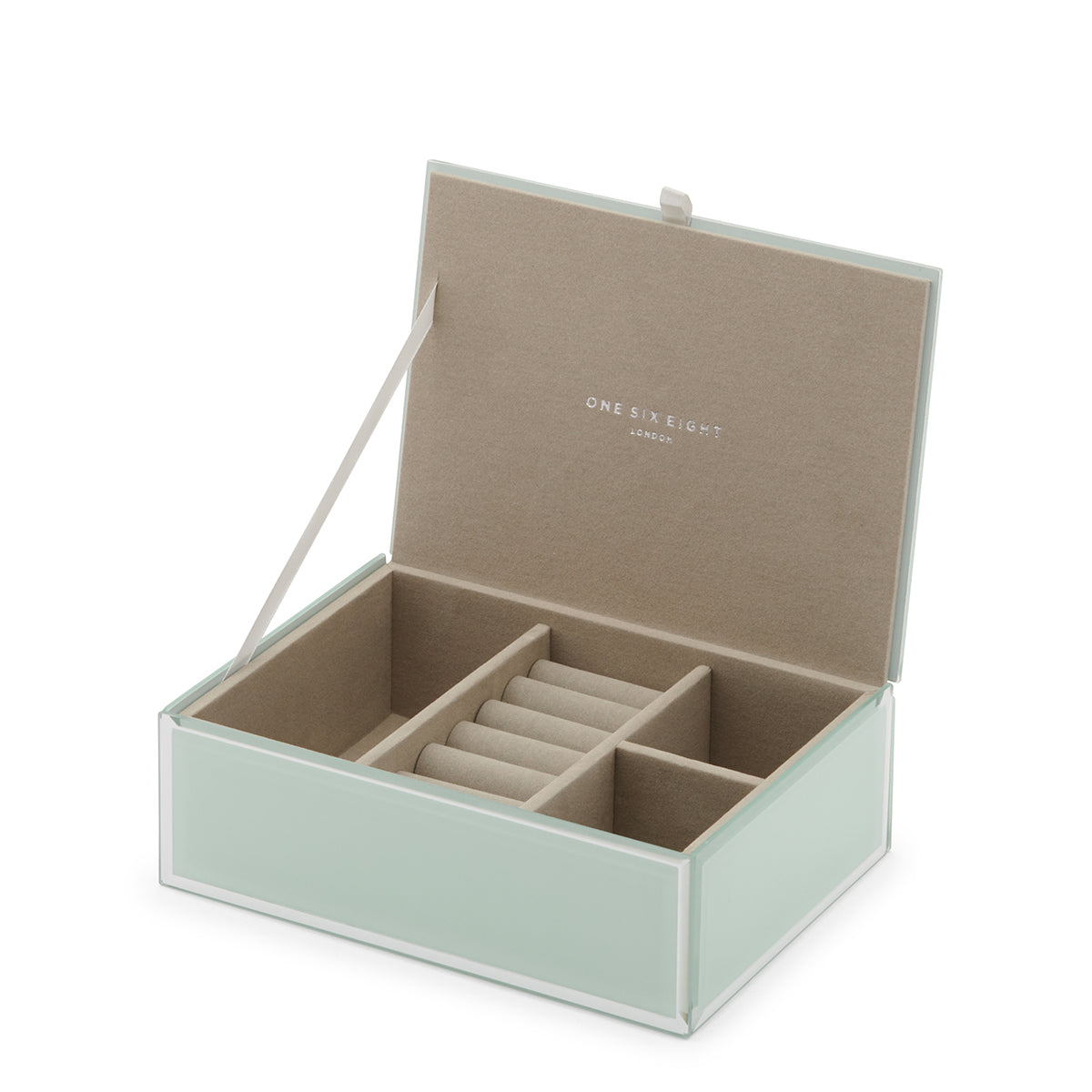 Sara Mint Medium Jewellery Box