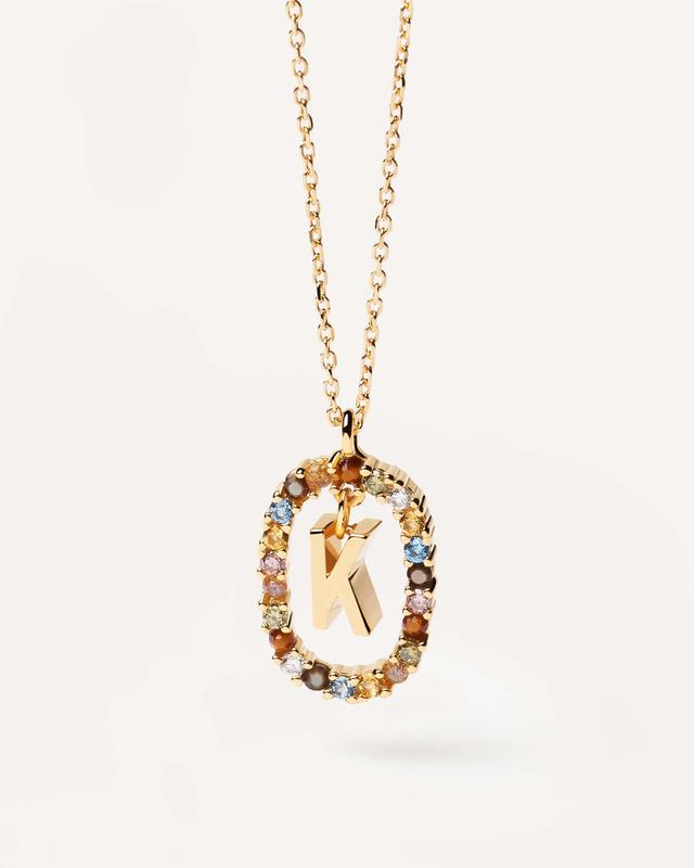 PDPAOLA Letters 2021 Z Necklace