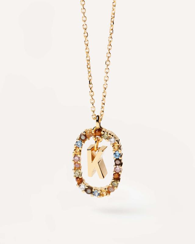 PDPAOLA Letters Necklace