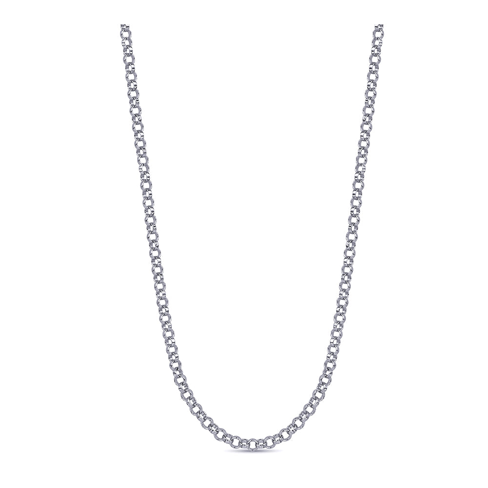 Sterling Silver Belcher Chain