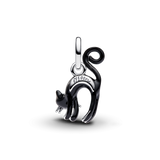 Pandora Black Cat Dangle Charm