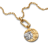 Pandora Gemini Zodiac Oversized Medallion Charm