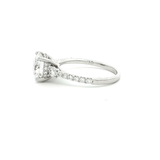 Engagement Ring Above Love Lab Grown Diamond 2.32ct Centre Stone