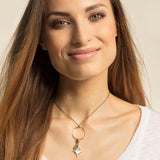 Thomas Sabo Gold Plated Charm Club Engravable Disc