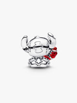 Pandora Disney Stitch Rose Murano Glass Charm