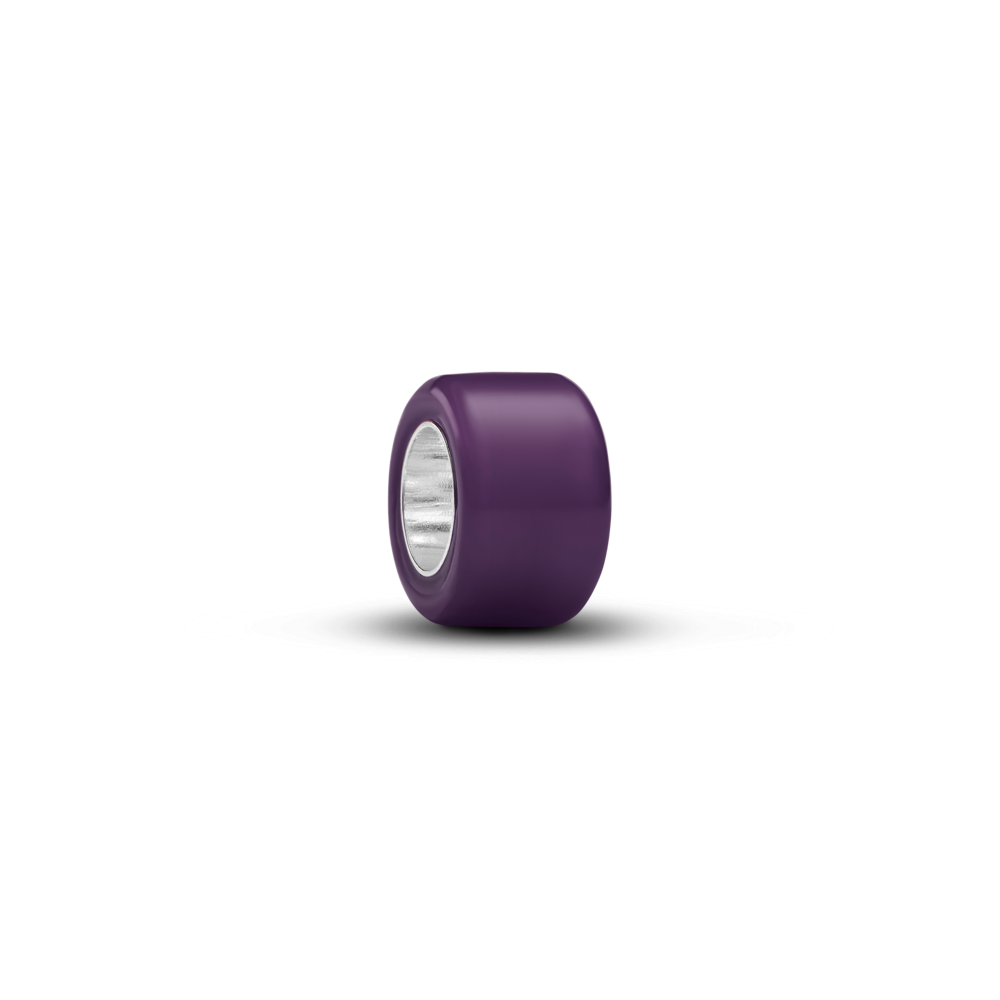 Pandora Purple Murano Glass Mini Charm