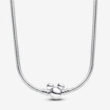 Pandora Disney Mickey Mouse Snake Chain Necklace