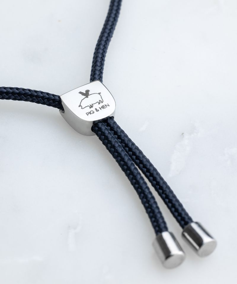 Pig & Hen Mad Matt Navy | Silver S