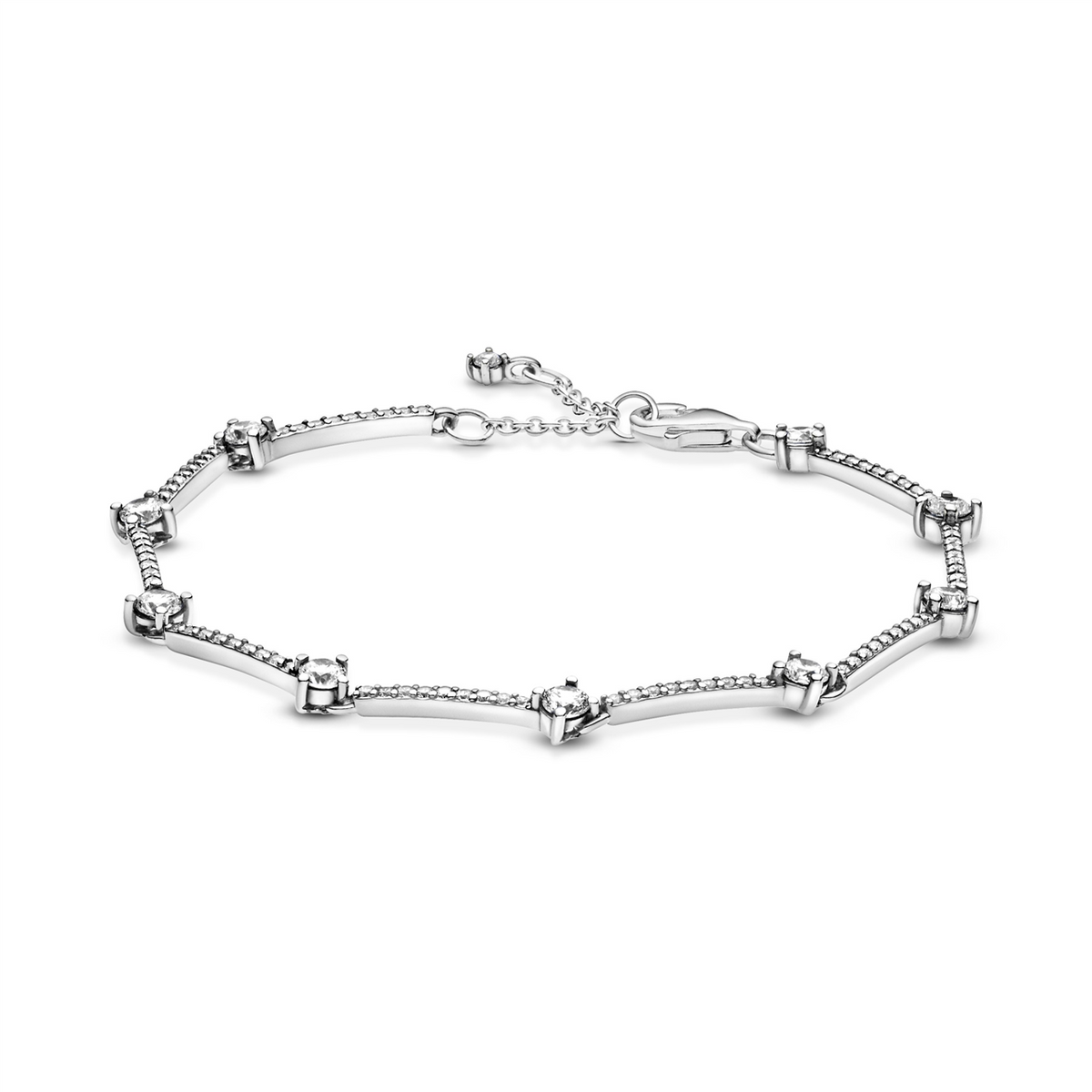 Pandora Shining Bars in Pavé