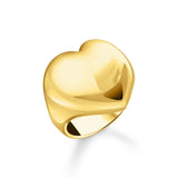 Thomas Sabo Ring Heart-Shaped Gold