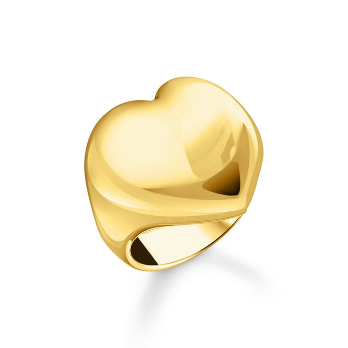 Thomas Sabo Ring Heart-Shaped Gold