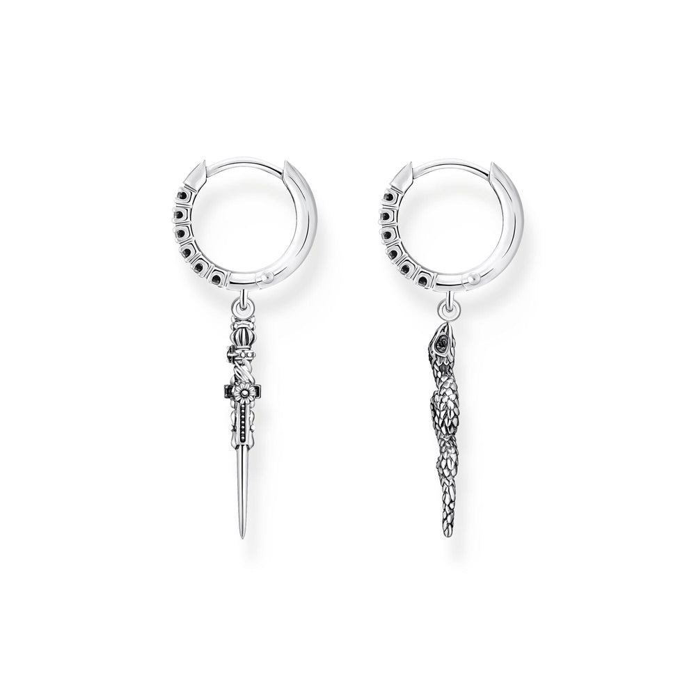 Thomas Sabo Snake & Sword Earrings