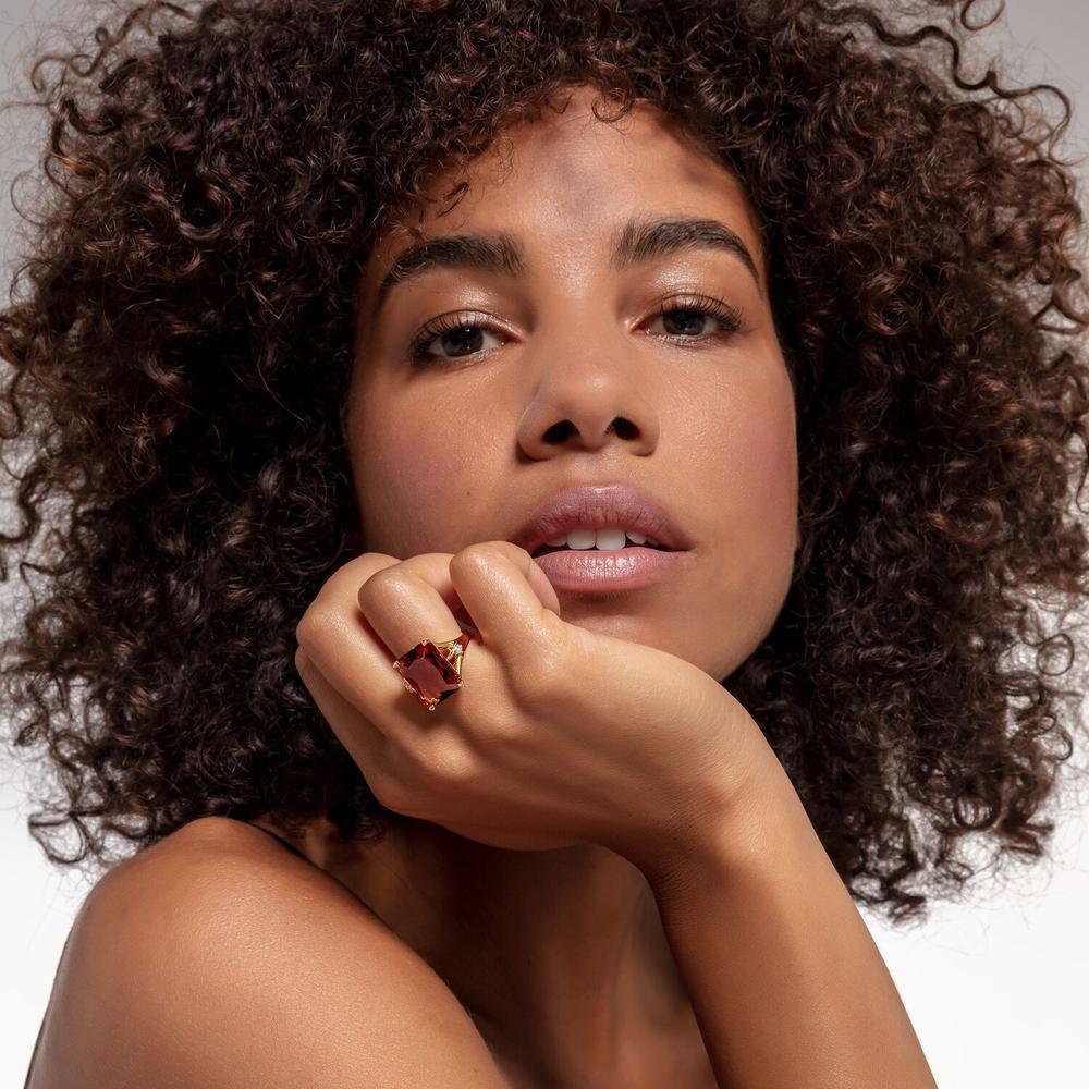 Thomas Sabo Magic Orange Stone Cocktail Ring