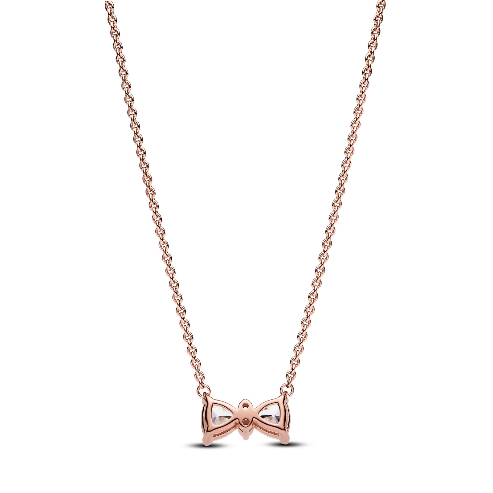 Pandora Sparkling Bow Necklace