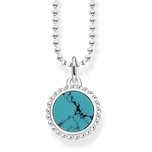 Thomas Sabo Riviera Turquoise Necklace 40/42.5/45cm