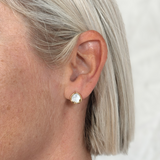 IKECHO Kiara Mother of Pearl Stud Earrings