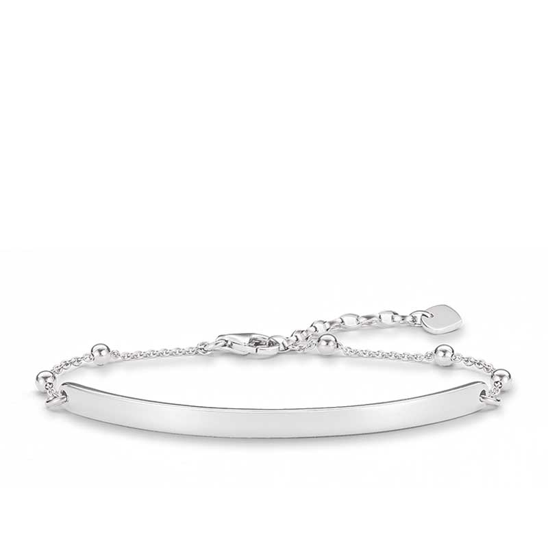 Thomas Sabo Sterling Silver Dot Chain Bracelet 16.5-19.5cm