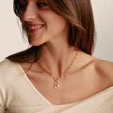 THOMAS SABO Connect Charm love key Gold