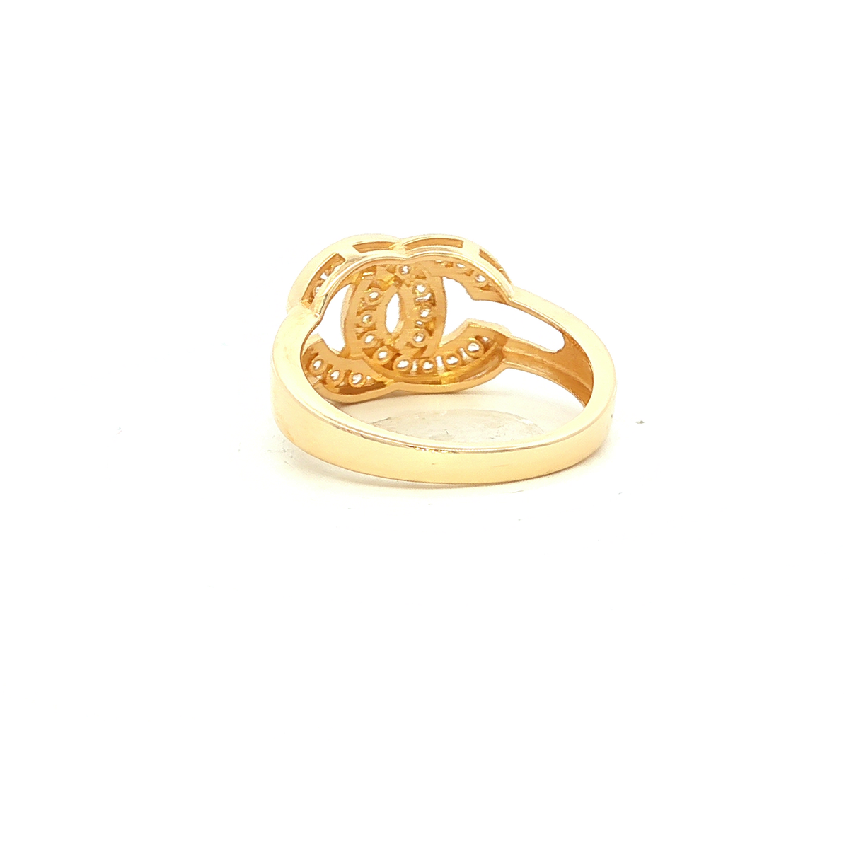 Chanel Style Ring in Yellow Gold