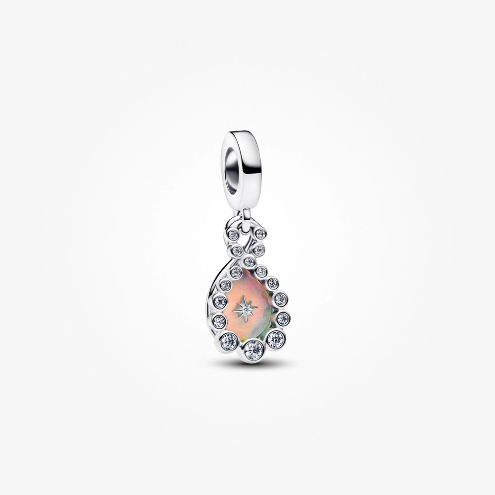 Pandora Opalescent Infinity Double Dangle Charm