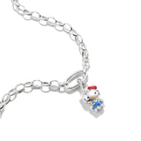 Thomas Sabo Hello Kitty Charm Blue Outfit