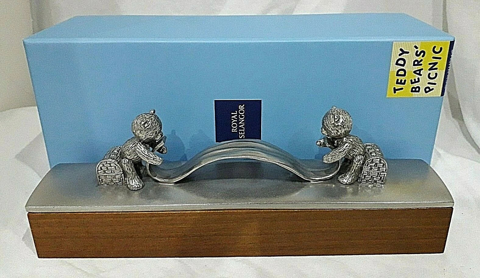 Royal Selangor Teddy Bear Document Holder