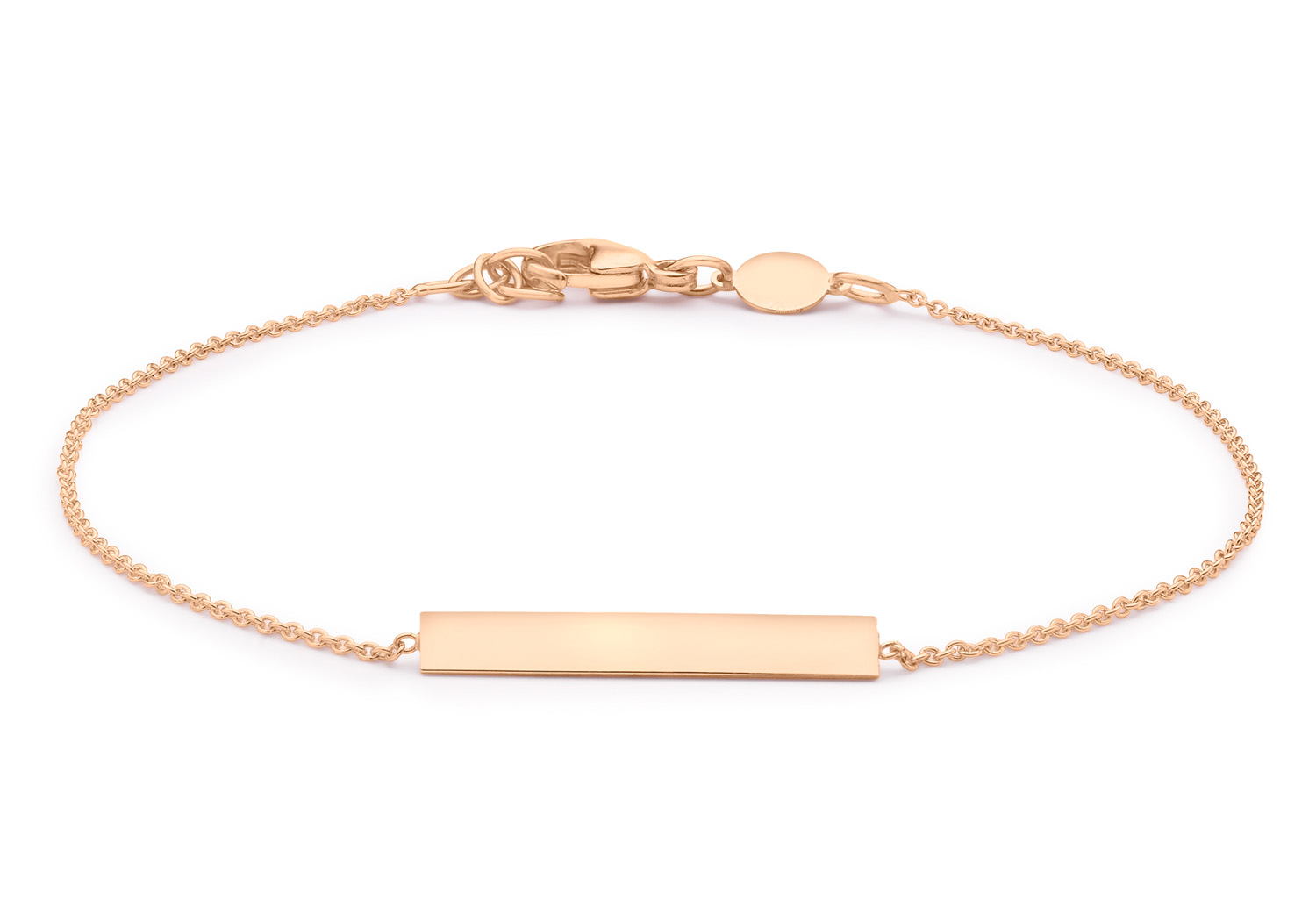 9 carat rose gold bracelet discount